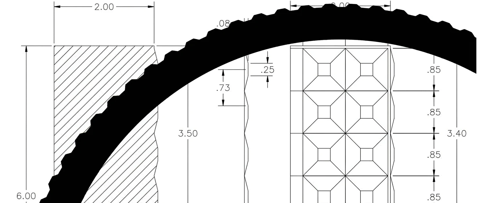 フィルター詳細サイズ
